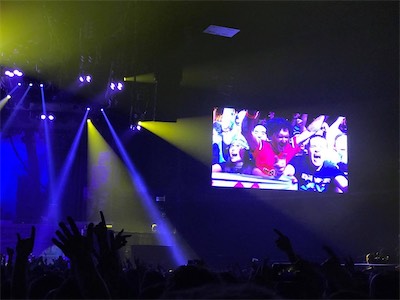In beeld bij Iron Maiden